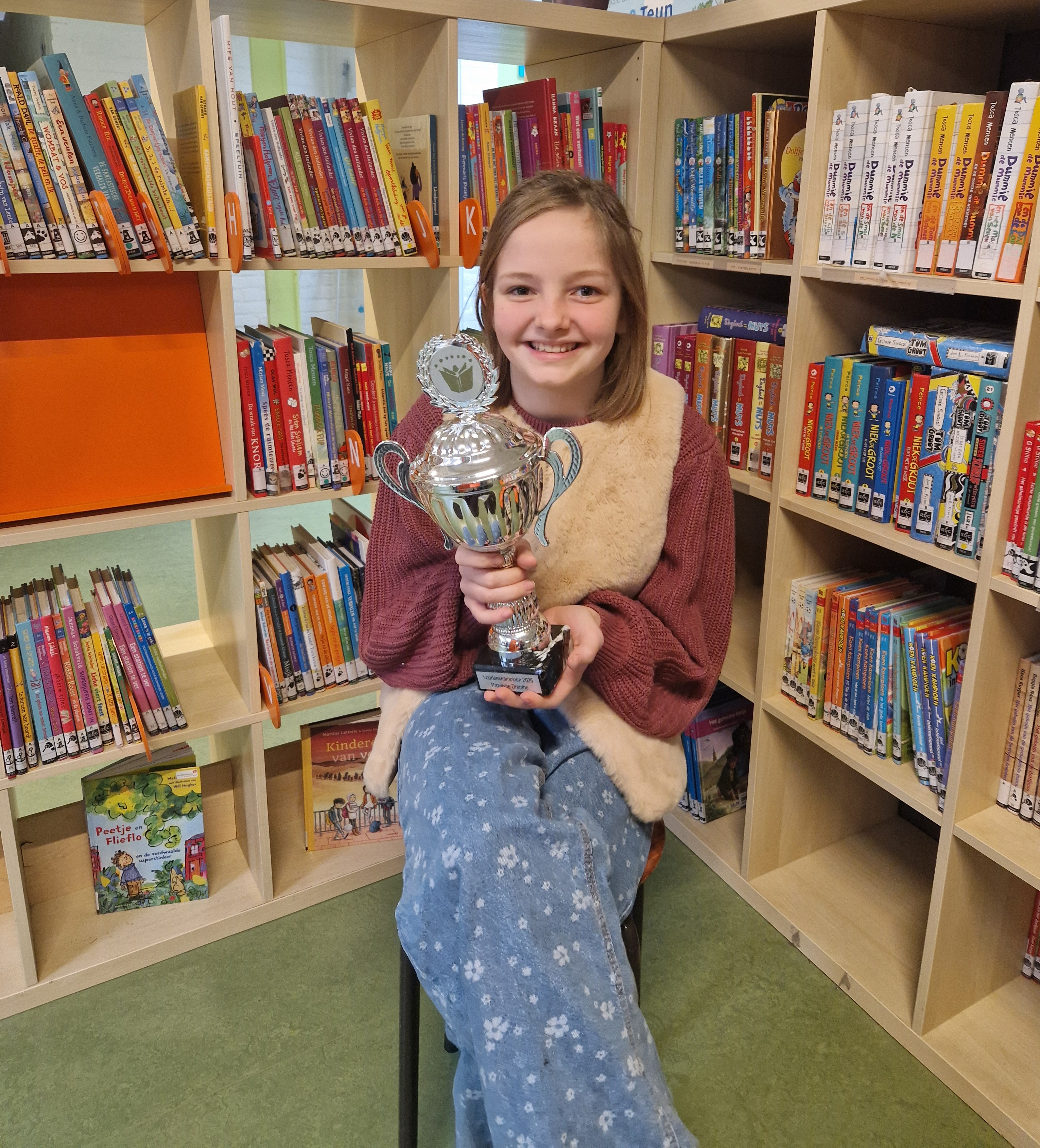 Milou muggen Winnares van de provinciale nationale voorleeswedstrijd
