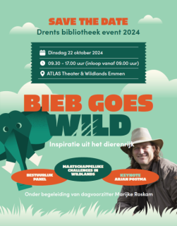 Drents Bibliotheekevent 2024: Bieb goes Wild